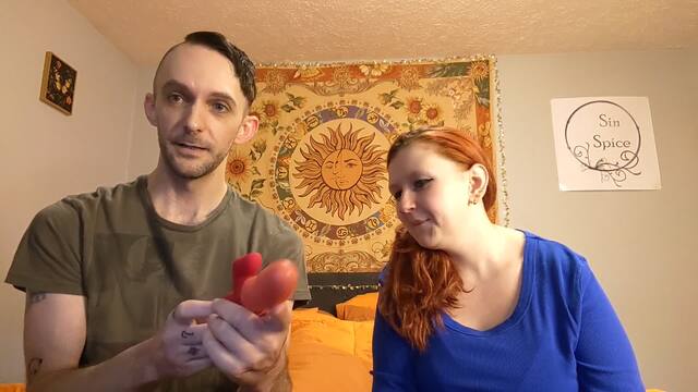 MoiAme Tongue and Finger Vibrator Unboxing and Masturbation video from SinSpice