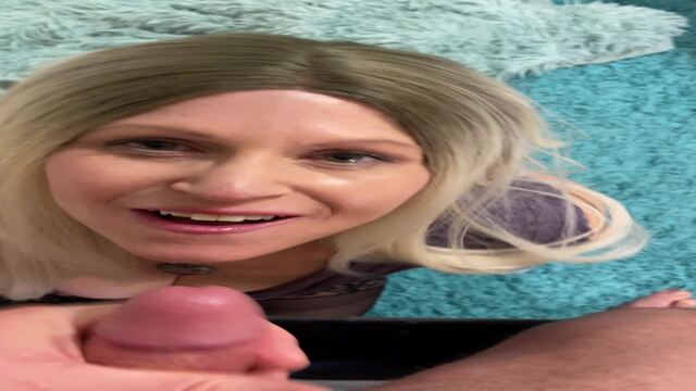 STEP-SON WATCHES STEP-MOM GIVE HIS BULLY SLOPPY BJ OVER FACETIME video from TabithaXXX