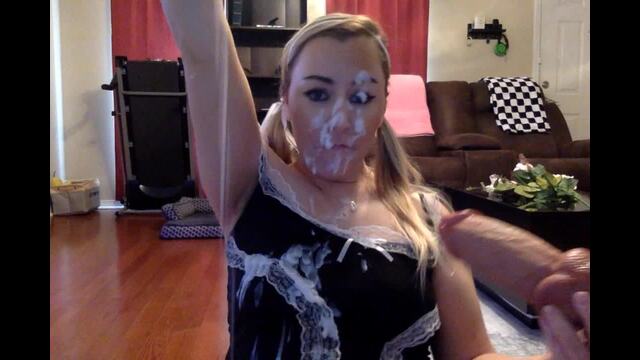 SEXY MAID GETS FUCKED **MASSIVE ** BIGGEST CUMSHOT EVER video from Tabootha