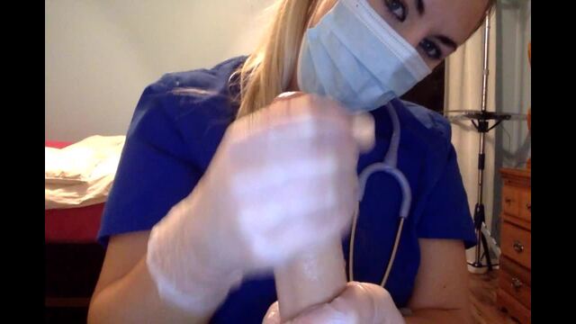 Medical Glove Handjob video from Tabootha