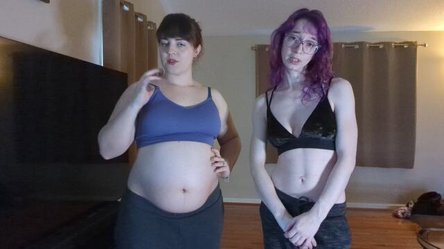 Pregnant Two Girl Financial Domination video from Tawney