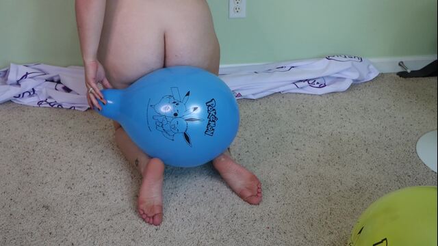 Blow Balloons then Sit to Pop! video from Tawney