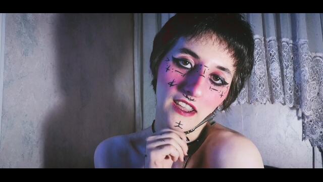 Nude Hairy Demon Locks You Into Permanent Chastity video from Juno Electra