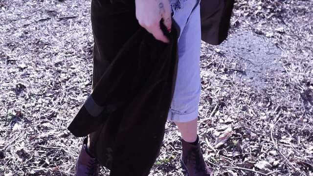 Desperate Public Wetting Accident video from Better In The Dark