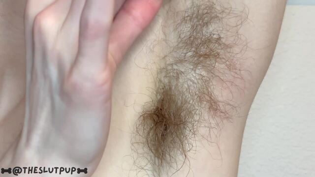 Facial Hair / Armpit Hair / Nipple Hair / Spit - Hairy video from Theslutpup