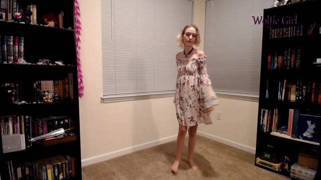 Trying On All My Dresses - Part 3 video from Wolfiegirl17