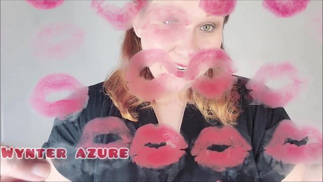 Step-Aunt Wynter Sweetly Covers You in Bright Red Kisses! video from Wynter Azure