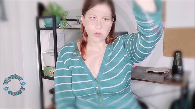 Counselor Accidentally Mesmerizes Self and Turns into A Drooly Horny Mess video from Wynter Azure