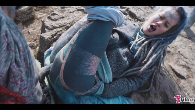 Tattoo Couple caught while wild ANAL public sex on a ruine video from Z-Filmz