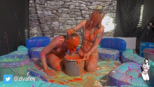 Ziva Fey Head Dunking With Larzstord video from Zivafey