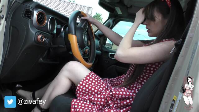 Ziva Fey - Distressed Pedal Pumping video from Zivafey